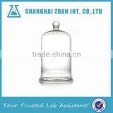 180*250mm Laboratory Glass Bell Jar With Knob High Straight Form thumbnail-1