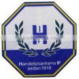 China Excellent Clothing Badge Woven Fabric Patch thumbnail-2