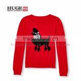 Custom Designs Long Sleeve Girls Knitted Sweater thumbnail-1