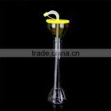 Summer Hot Sale PET Plastic Disposable Cup Reusable Plastic Juice Cup With Straw and Lid