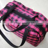 Fashion Lady Checked Cosmetic Bag thumbnail-1