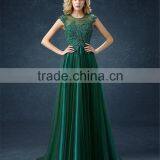 Sexy See Through Lace Corchet Trim Beaded Bridesmaid Dress Sleeveless Halter Wedding Dress Prom Dress thumbnail-3