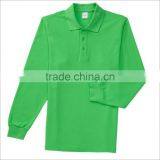 Latest Design Female Navy Blue 100 % Long Sleeve Cotton T Shirt thumbnail-5