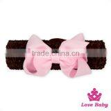 FDK267 Lovebaby Fancy Baby Large Knitted Hairband With Bow Set Cute Girl Casual Wear Outdoor Hair Band thumbnail-3