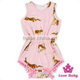 2LLY-090 Easter Days Printed Rabbit With Cute Hat Pictures Of Girls Wearing Jumpsuit thumbnail-2