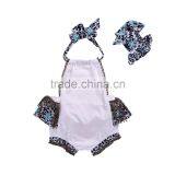 S33621W Baby Girl Rompers National Style Flower Infant Romper Summer Cotton Girl Jumpsuit thumbnail-5