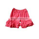Wholesale Giggle Moon Remake Girls Matching Icing Short Girls Chevron Three Ruffles Short Pants thumbnail-1
