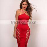 Runwaylover 090 New Design 2017 Ladies Sexy Hollow Out Evening Dresses thumbnail-3