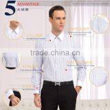 2015 Latest Design Men's Business Shirt Of Short Sleeve (DSHM027) thumbnail-3