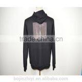Manufactory Custom Black Hoody Promotion Hoody for Men thumbnail-2