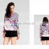 Unisex Colorful Printing Sweatshirt Wholesale thumbnail-4