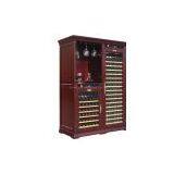 Wood Wine Furniture Compressor Cooler Wine Storage Digtal Control thumbnail-1