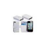 Wallet Leather Apple IPhone Case , Alligator Mobile Phone Protection Case