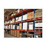 Heavy Duty Selective Pallet Racking , Adjustable Warehouse Pallet Racks