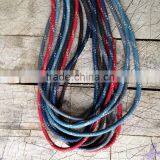 Waxed Dual Colour Shoelaces