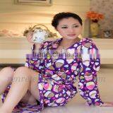 Lovely Cup Cake Coral Feelce for Ladies Robe thumbnail-1