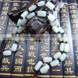 HEtian Jade Authentic Green Jade Seed Makings Handmade Necklace Jewels Jade Stone