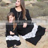 Mommy and me Maxi Dresses Women Dresses Lace Maxi Dress thumbnail-3