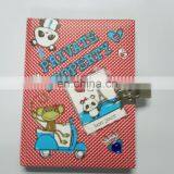 New Product Led Lighting Journal Notebook Diary With Lock and Key