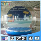 Custom Inflatable Snow Globe , Giant Inflatable Snow Globe For Holiday Advertising