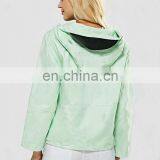 Wholesale Spring Fashionable Women Zipper Hoodie Jacket thumbnail-3