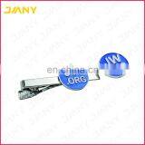 Factory Directly Custom Silver Color Necktie Clip and Lapel Pin Gift Tie Clip Set thumbnail-3