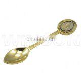 Promotional Custom Stainless Steel Plating Gold Coffee Spoon
