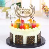 Newest rhinestone charm birthday cake ornament cake decorating tools