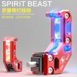 Spirit Beast Motorcycle Modified al Holder Helmet Hook Cool Styling With Led Shining DL305 L7 thumbnail-2