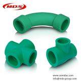 Chinese Factory Plastic Water Pipe Connectors Green Din Standard Ppr Pipe Fittings thumbnail-2
