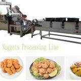 low price fried chicken nuggets production line with high efficiency