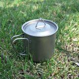 Silver Titanium Cup | Titanium Coffee Mug | Lightweight Mug | Tea Cup | Coffee Lover | Tea Lover | Pure Titanium Tableware thumbnail-4