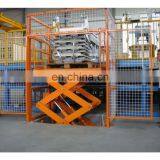7LSJG SevenLift 2000kg 4 Meters Cheap Sale High Capacity Industrial Stationary Scissor Cargo Lift thumbnail-3