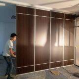 Mobile Wood Folding Sliding Modular Operable Soundproof Movable Partition Walls thumbnail-3