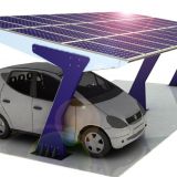 Abrasion Resistant Carport Solar Pv Mounting Carport Solar System
