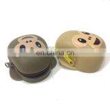 Fashionable Zipper Key Bag Korean Style Animal Cartoon Shape Silicone Coin Purse thumbnail-7