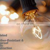 100Ft G40 Globe String Lights With Bulbs Outdoor Market Lights for Indoor Outdoor Use thumbnail-4