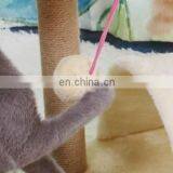 Small Size Cat Claw Climbing Frame Cat Scratching Sisal Tower Toy thumbnail-5