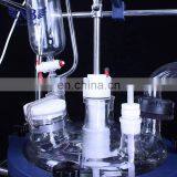 Vacuum Distillation Jacket Heating Glass Reactor Vessel 20l for Sale thumbnail-5