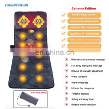 Ningde Crius CM-01SH Vibration Mattress Electric Full Body Heated Shiatsu Air pressure Magnetic Therapy Portable Massage Mat