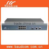 Ethernet 8 port industrial poe switch