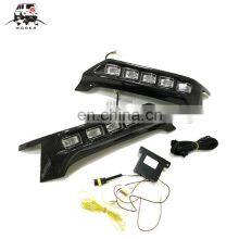 4x4 Front Side Lip Fit for G-class W463 4x4 2013-2017year to B-style Carbon Fiber Front Lip thumbnail-1