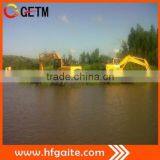 Floating Excavator for Clearing Land at Road and Rail Track Construction thumbnail-6