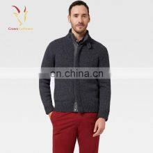Winter Heavy Thick Cashmere Knitting Men's Coat thumbnail-2