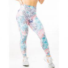 Woman's Ditiga; Printed Capris Activewear Exercise Leggings Designs&Digital&Mesh thumbnail-3