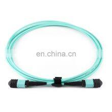 High Density Fiber Optic OM3 12 Core MPO Patch Cord 24 Core MPO Cable