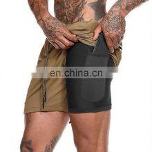 Oem Mens Gym Shorts, With Pockets Quick-drying Breathable Outdoor Wear Workout Polyester Running Shorts/