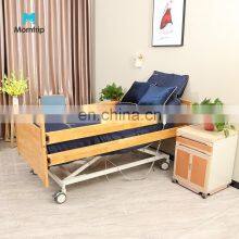 Factory Metal Folding Medical Furniture Adjustable Electric Patient Nursing 5 Function Hospital Bed With Casters thumbnail-2