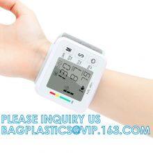 Blood Glucose Meter, Ensiometre Sphygmomanometer Monitor De Pressao Sanguinea Presion Arterial Digital Wrist Blood Pressure Monitor thumbnail-2