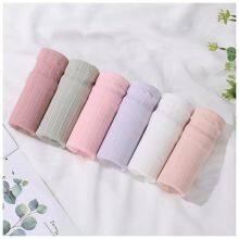 High Waist Breathable Ribbed Underwear Maternidad Bragas Maternity Panties Cotton Pregnant Women thumbnail-3